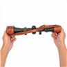 Leather Rifle Scope Cover With Adjustable Strap-khaki