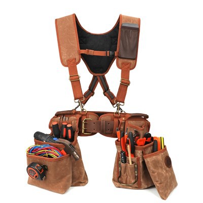 tool belt with suspenders  carpenter tool belt pouch(5)