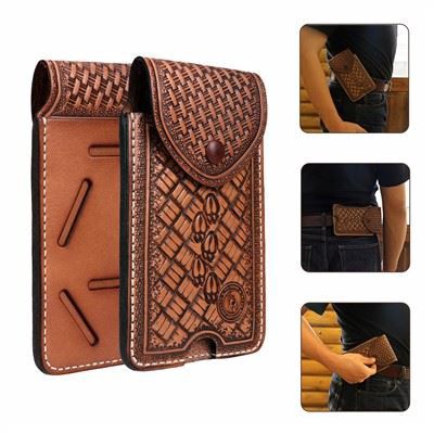 leather belt phone holster (3)