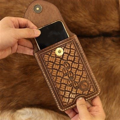 leather belt phone holster (1)