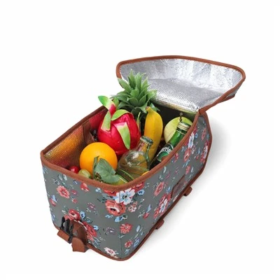 Bicycle Pannier Insulated Trunk Cooler Storage Bag